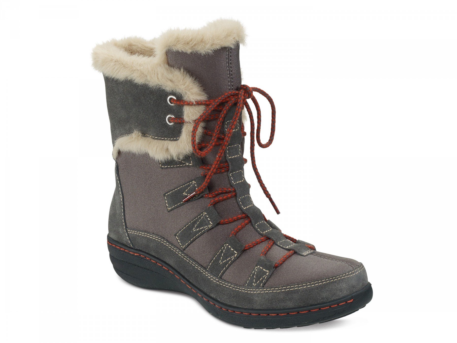 GREYBERRY Short Lace UP Boot