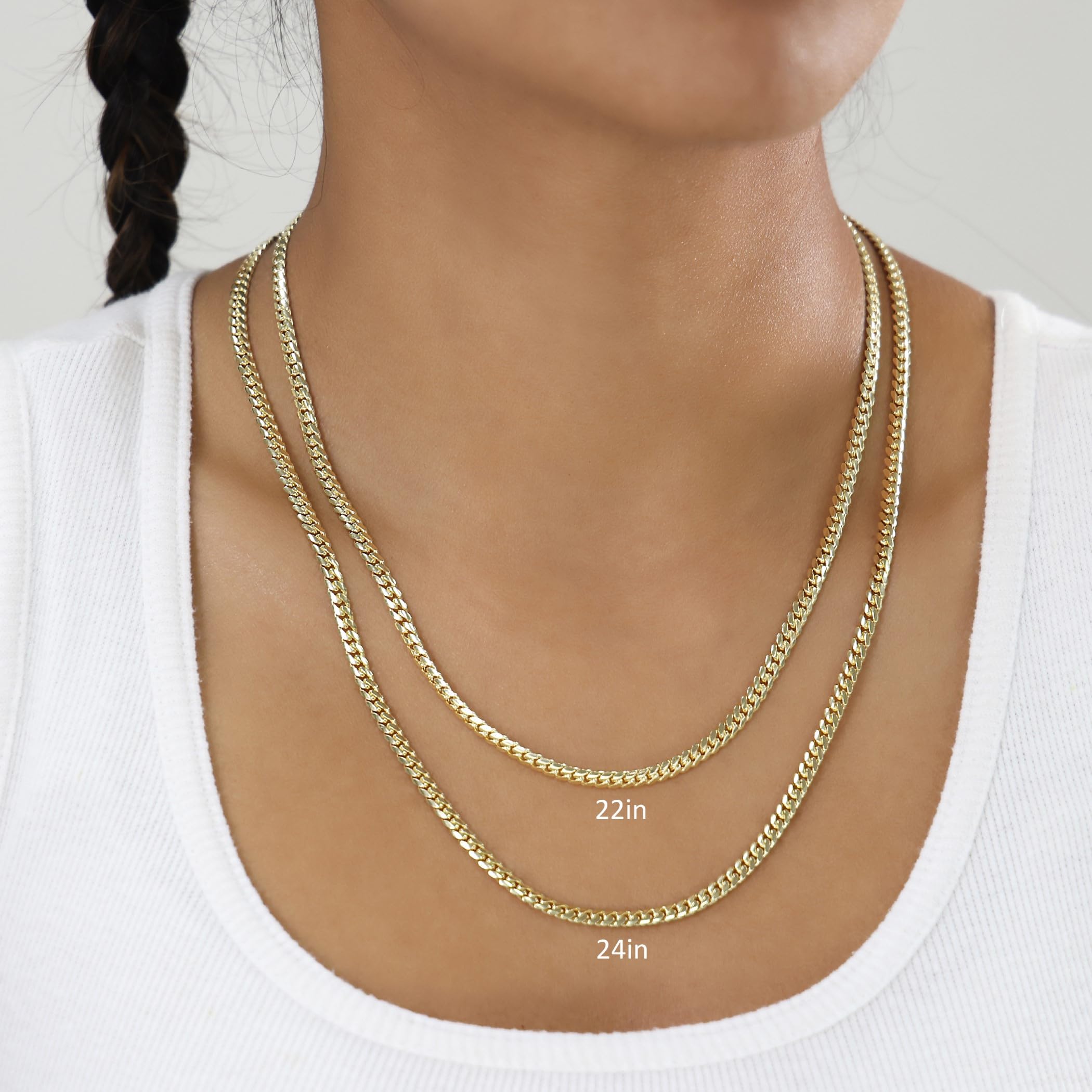 Amazon.com: Nuragold: Miami Cuban Chains