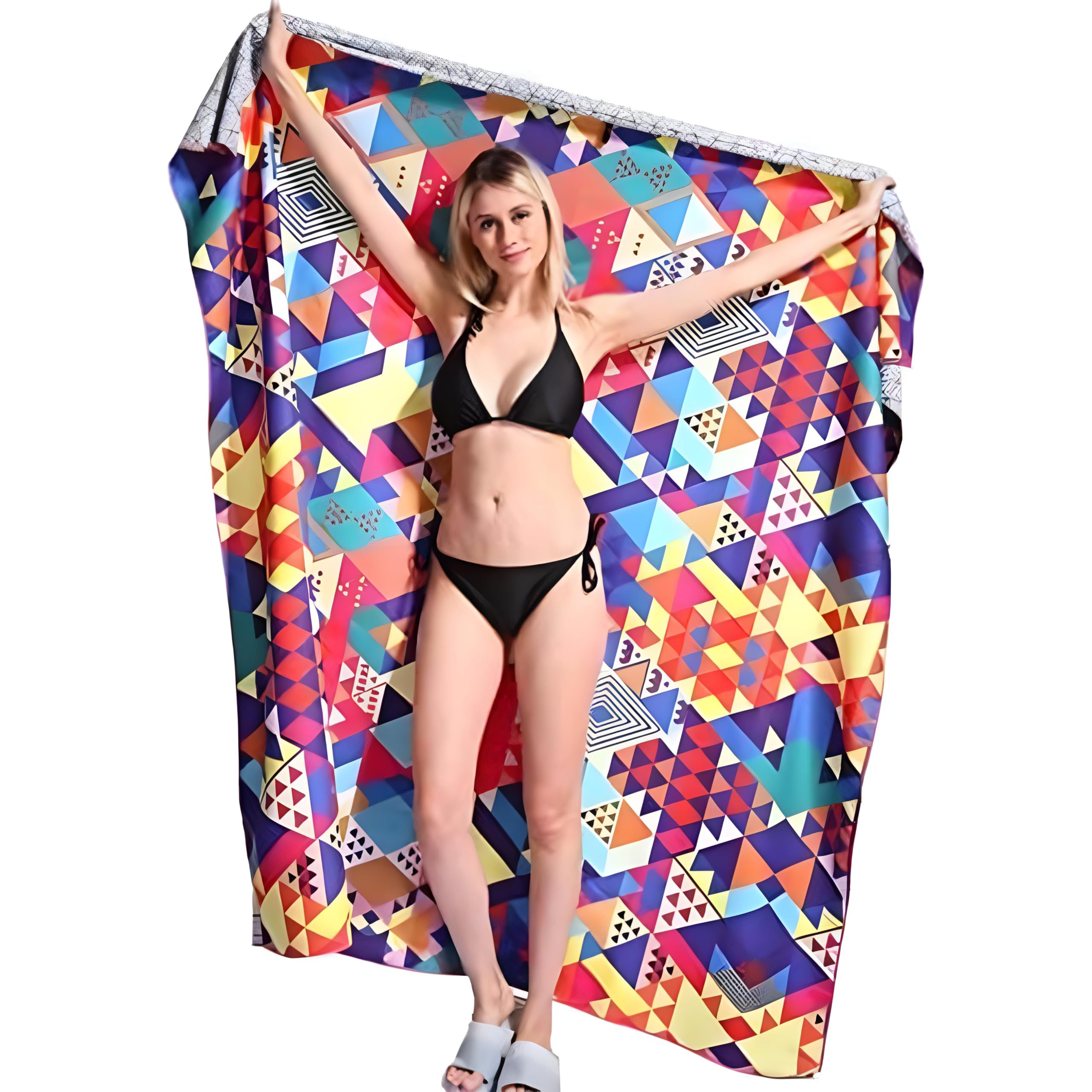 Wulcea Toalla Playa Grande 180x180 XXL Microfibra Mujer Beach Towel Antiarena Familiar Secado Rápido Toallas de Grandes Accesorios Gigantes Tela Ligera Gigante Towels Regalos Regalo Cumpleaños