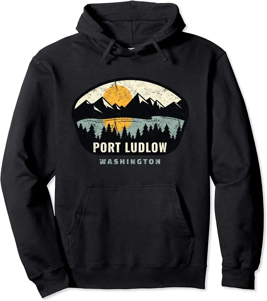 Port Ludlow Washington, WA Vacation Souvenir Pullover Hoodie