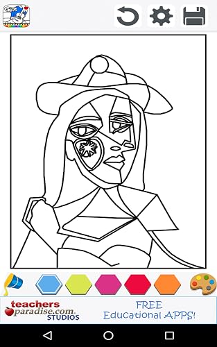 Picasso Coloring for Adults - Coloring Book for Adults – vue 6
