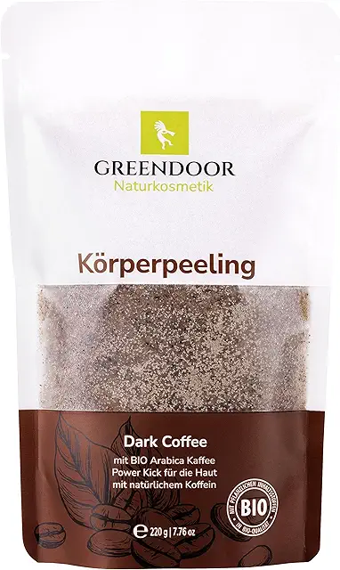 Gommage Café Raffermissant Corps - Anti-cellulite & Vergetures - Greendoor 220g