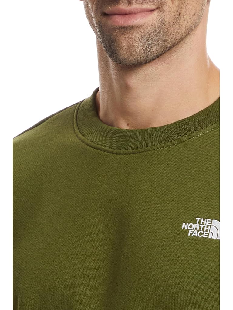 Green The North Face Evolution Emb Crew