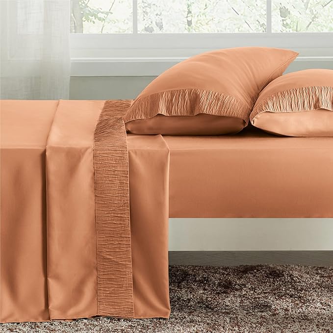 Bedsure California King Sheet Sets Soft 1800 Sheets for