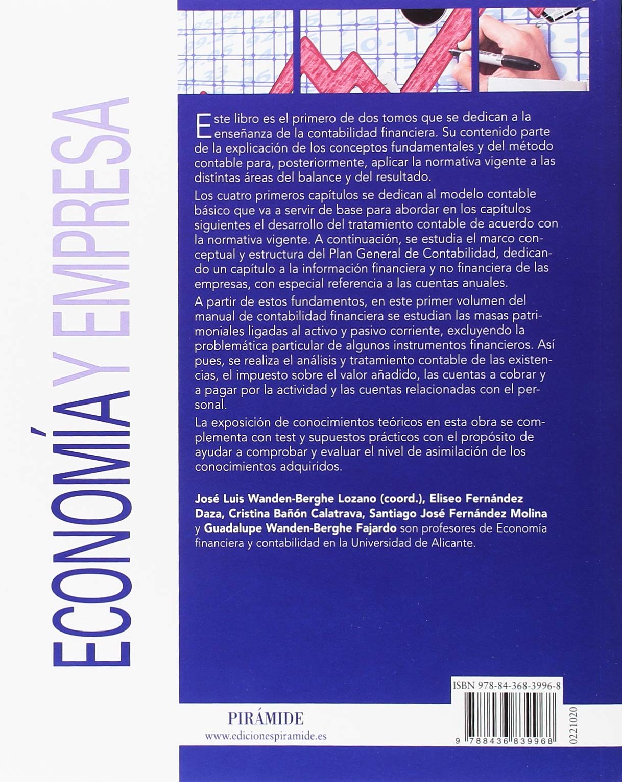 Manual de contabilidad financiera I (Economía y Empresa)