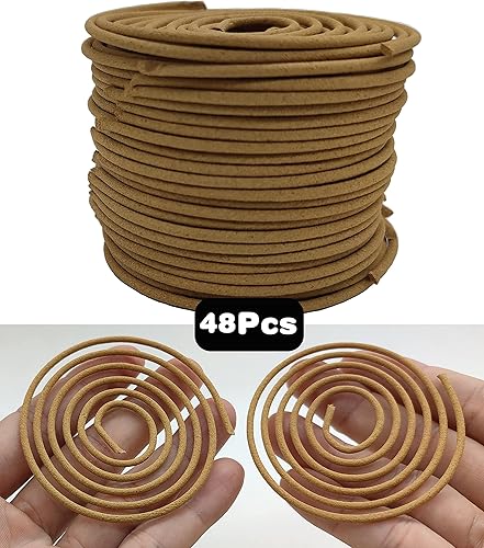 Miniatura 2 de Coil Incense,Cone Incense,Waterfall Incense,Inscents Sticks,Sandalwood,Chinese Incense,Use with Incense Burner (48*Agarwood)