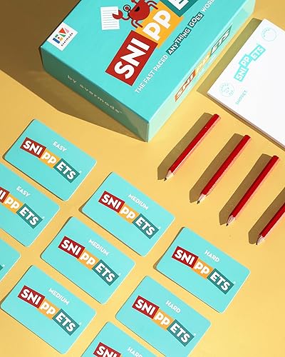 Miniatura 2 de Snippets - Juego de palabras The Fast Paced, Anything Goes | Juego de mesa familiar galardonado | Recomendado para mensajes con una regla única de