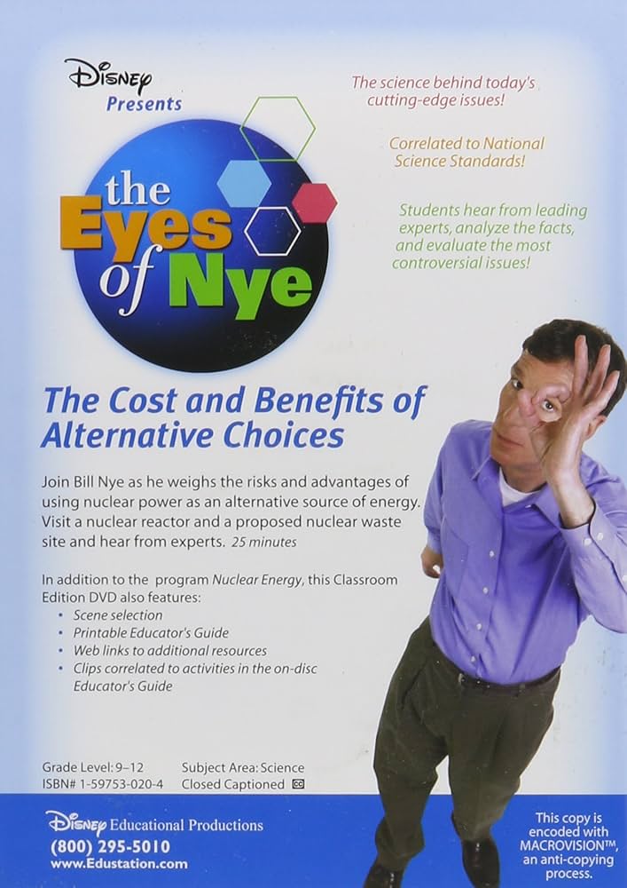 その他 Bill Nye - Eyes of Nye: Nuclear Energy [DVD] Amazon.com: Bill Nye - Eyes of Nye: Nuclear Energy : 電影和電視