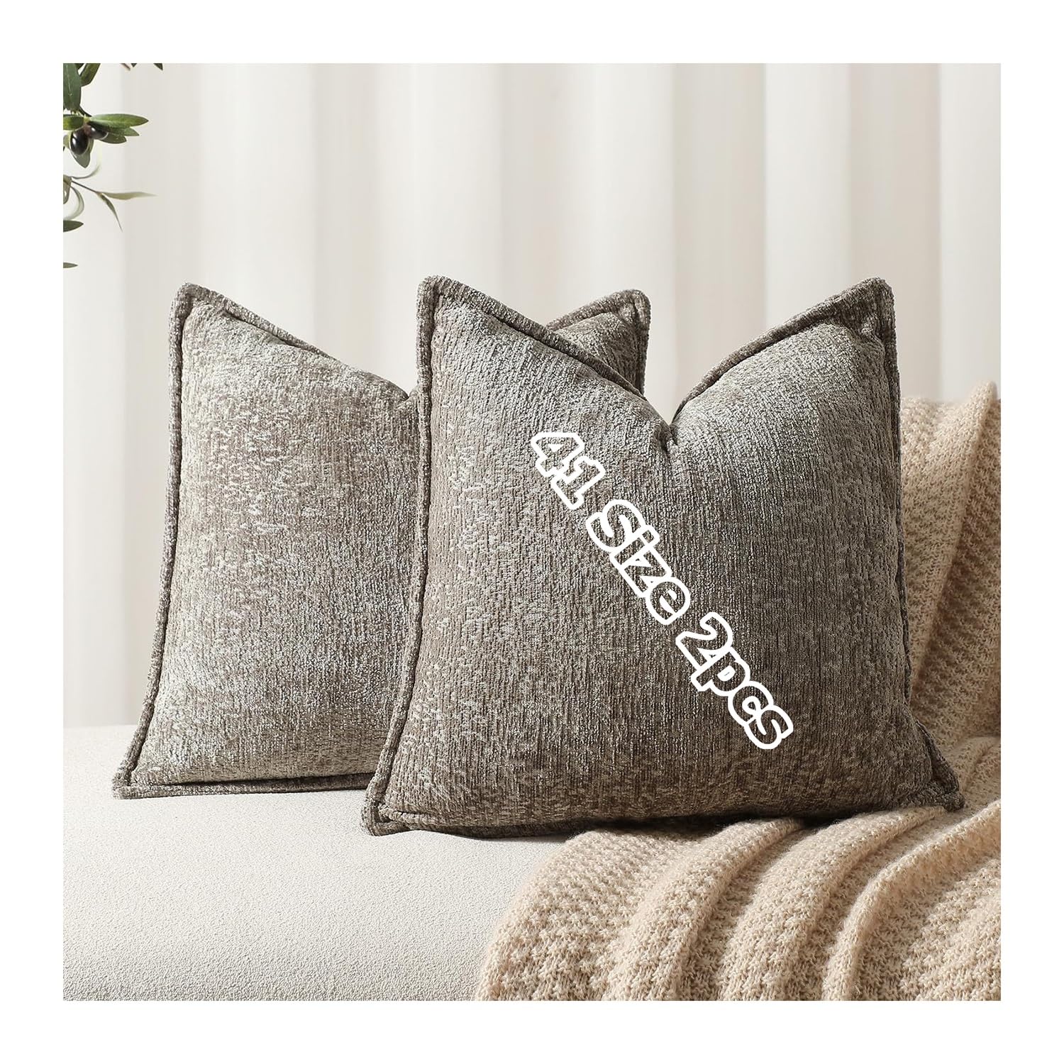 Housse de coussin 90x60 rectangle pour soulager les cervicales
