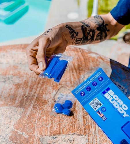 Miniatura 5 de SnowTree - Almohadillas de repuesto originales BoroBuddy - Almohadillas de esponja circulares y almohadillas rectangulares para caber en tu