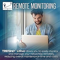 Vista 8 de TRENDnet PDU administrado de 6 tomas, TPI-06, unidad de distribución de energía para montaje en rack, certificado UL, 1 toma de corriente