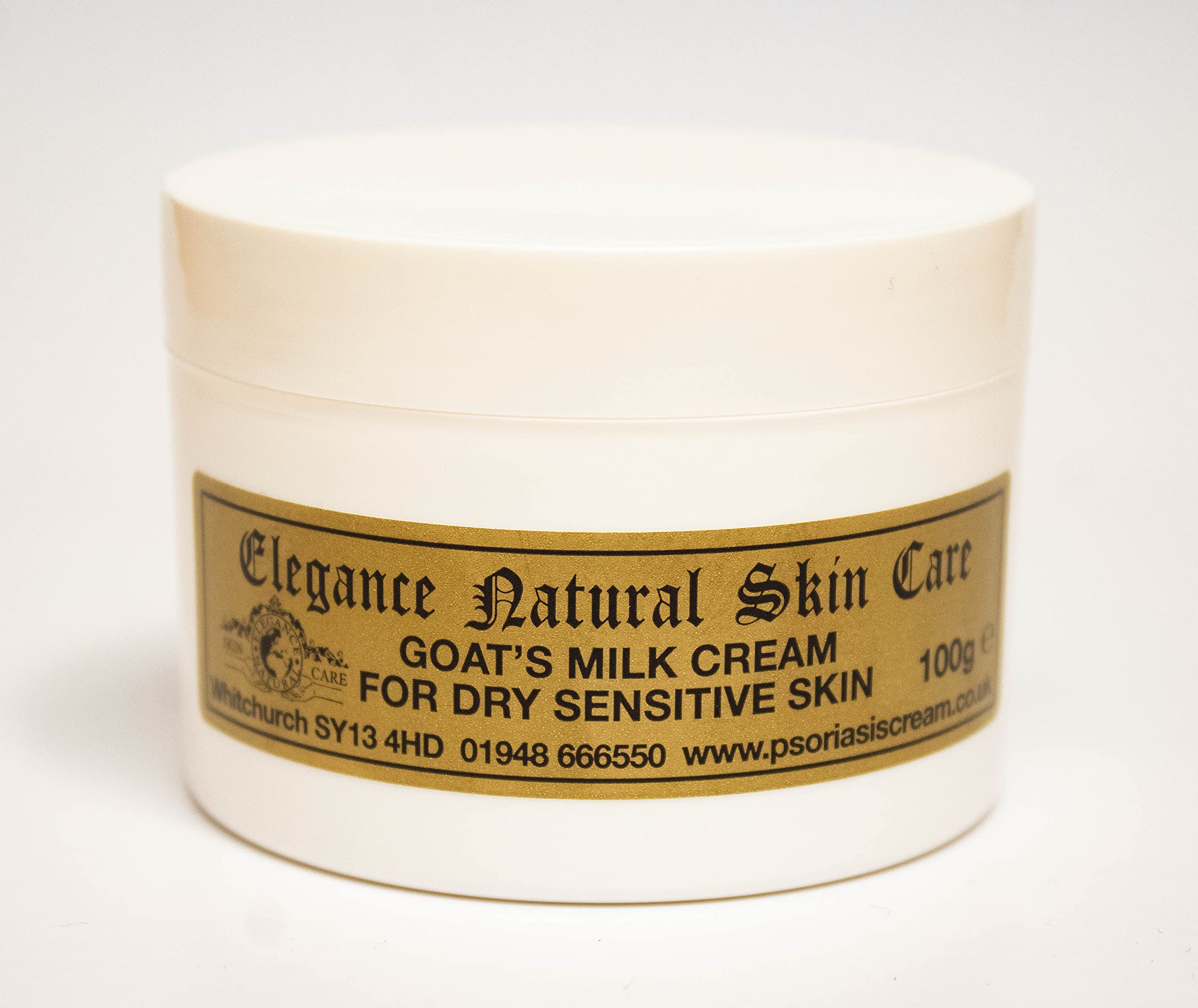 Goat's Milk Moisturising Cream 100g Psoriasis Eczema Dry Skin