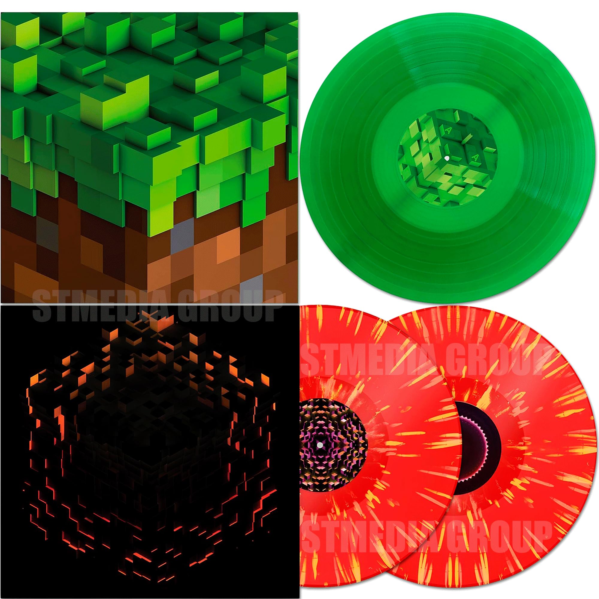 Volume Alpha / Volume Beta - Minecraft Limited Colored Edition Collection 3LР
