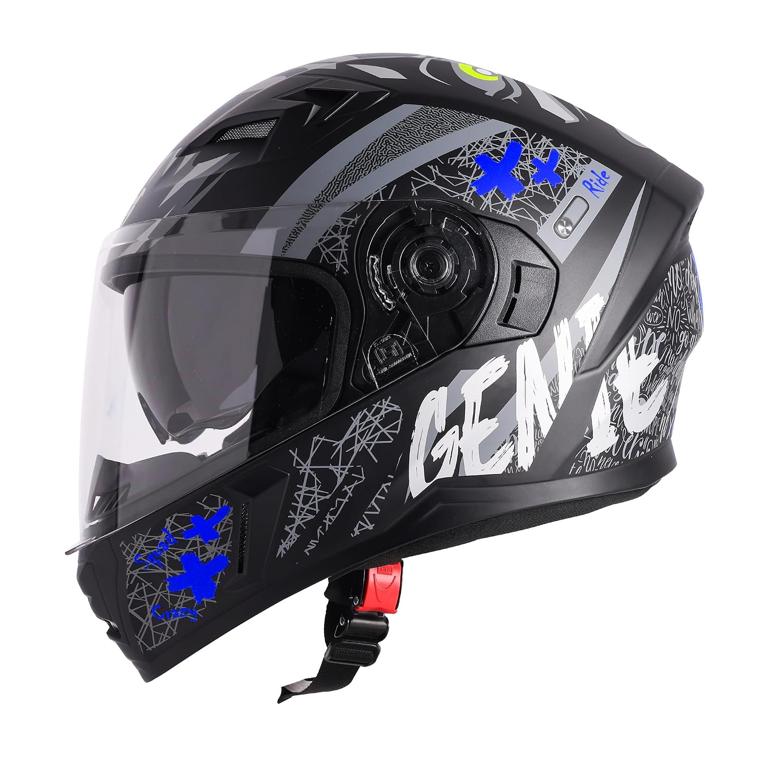 Steelbird SBA-21 Genie ISI Certified Full Face Graphic Helmet for Men and Women with Inner Smoke Sun Shield - Review, Price and Buying Guide