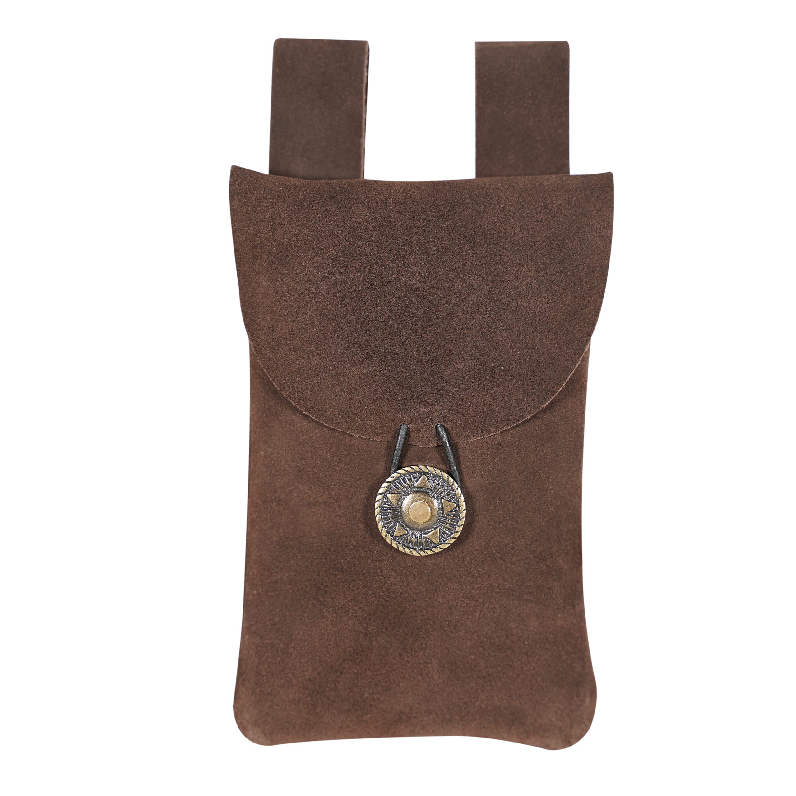 Mythrojan Marsupio Da Cintura In Pelle Vichinga Medievale Accessori Per