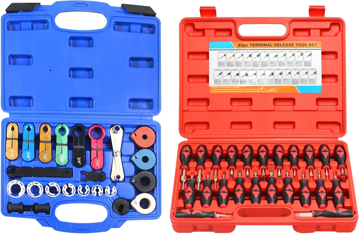 AutoWanderer Tool 22PCS Master Quick Disconnect Tool Kit