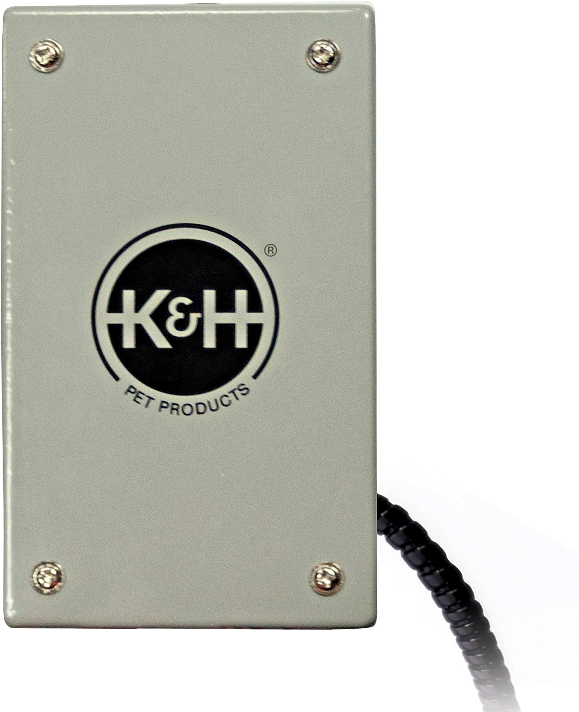 K&H Pet Products Snuggle-Up Bird Cage Heater, Bird Cage Accessory, Exotic Bird Warming Panel for Small Exotic Birds Like Parakeet, Cockatiel, Canary - Small 5 X 3in Gray 12V