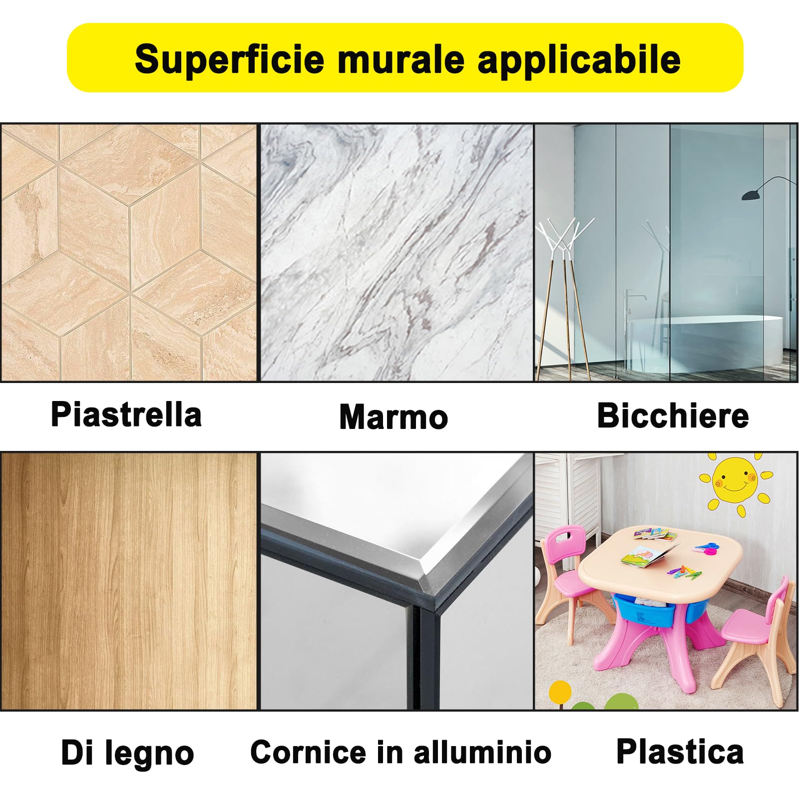 KAIHENG Nastro biadesivo in tessuto resistente, nastro biadesivo multifunzionale super adesivo da 2,5cm, nastro biadesivo per tappeti, nastro adesivo trasparente per casa, ufficio, scuola