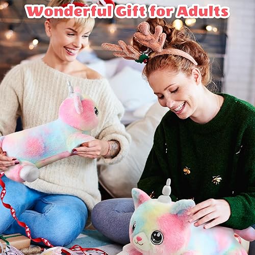 Miniatura 27 de SQEQE Peluche de Capybara de peluche, linda mamá Capybara con 4 bebés sorpresa, juguete de animal suave para Navidad, San Valentín, regalos