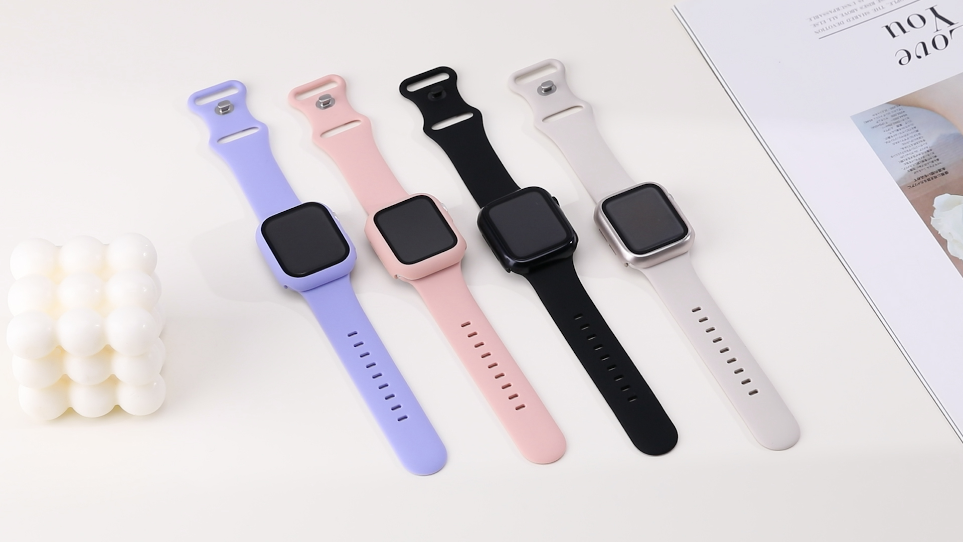 Amazon.com: Adorique 3-in-1 Compatible for Apple Watch Band 40mm  display picture 1