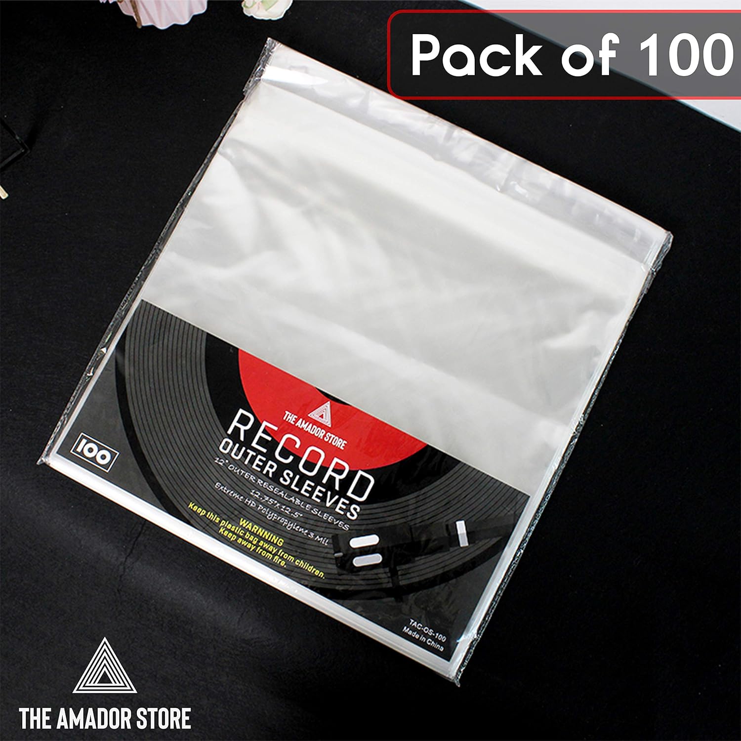 Fеаturеd Prоduсt The Amador’s Store Vinyl Record Outer Sleeve 100pcs - Clear Plastic Protective LP Outer Sleeves – Made of Premium Polyethylene - Outer Resealable Sleeves for Storing Records and Albums Gеt Dіѕсоunt оƒƒеr The Amador’s Store Vinyl Record Outer Sleeve 100pcs - Clear Plastic Protective LP Outer Sleeves – Made of Premium Polyethylene - Outer Resealable Sleeves for Storing Records and Albums