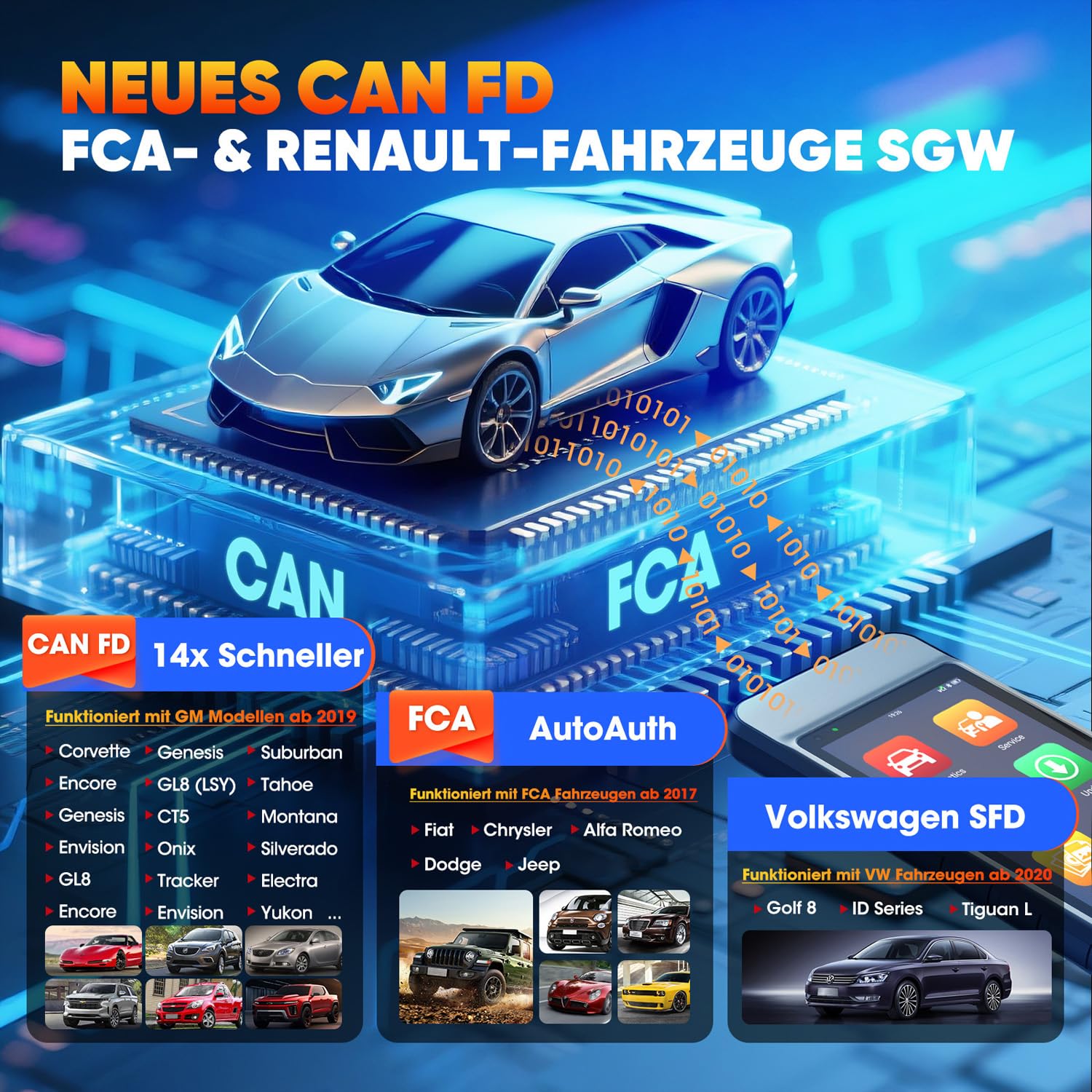 Autel MaxiDIAG MD906 PRO Diagnosegerät, 2026 MD906PRO OBD2 Scanner für Vollständige Systeme, Bluetooth Lite von MaxiCOM MK808S MX808S, Gleich wie MD909 PRO, CAN FD, 11 Dienste, Keine Abonnementgebühr