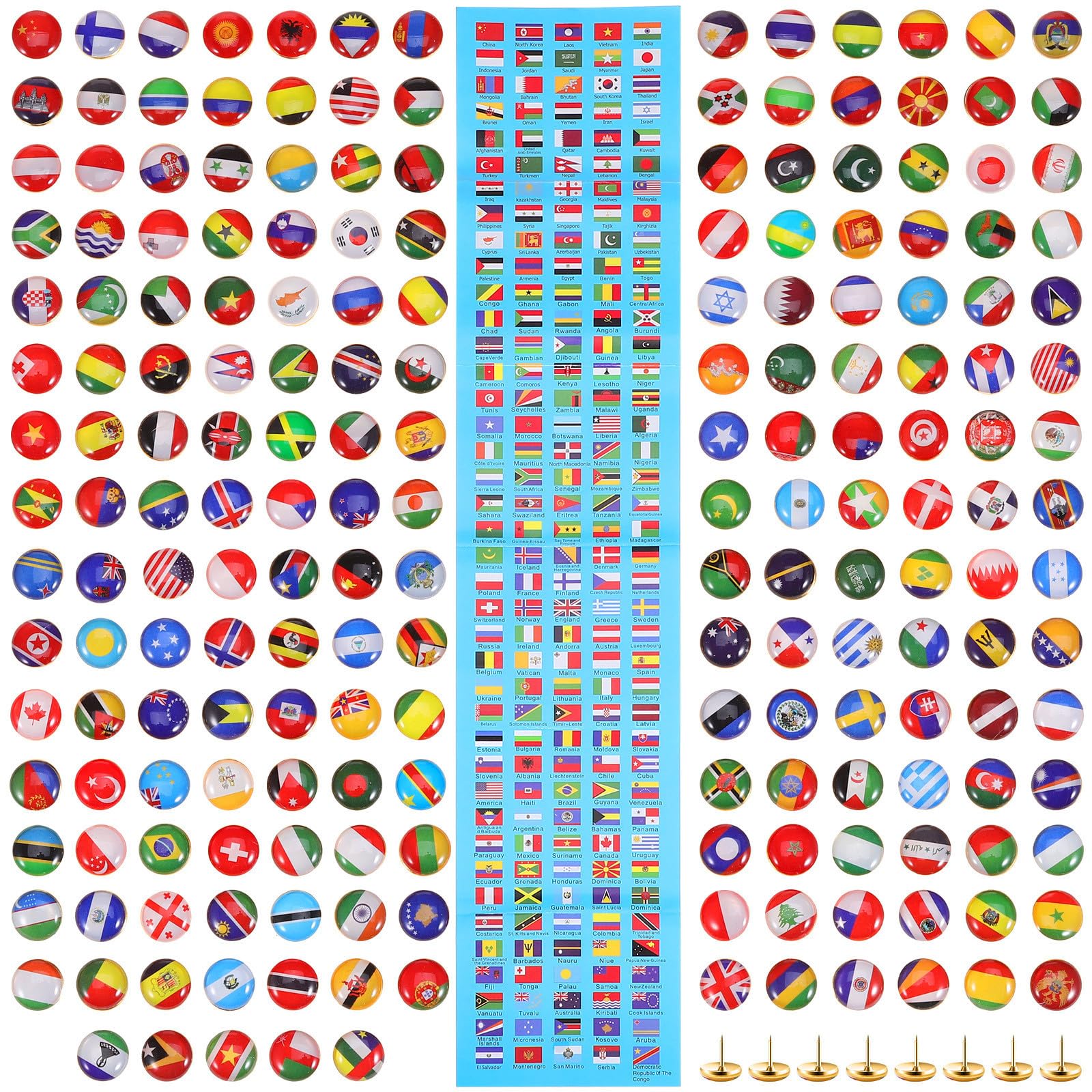 Chinchetas para tableros de corcho Levemolo creativas para fijar notas