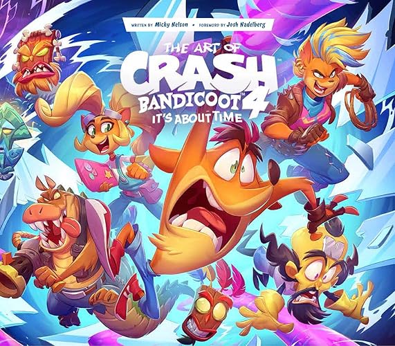 The Art of Crash Bandicoot 4: It's About Time - Hardcover
