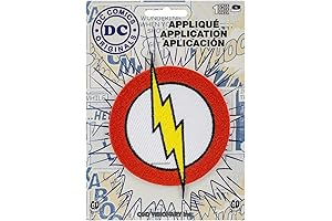 Embroidered DC Comics Flash Patch
