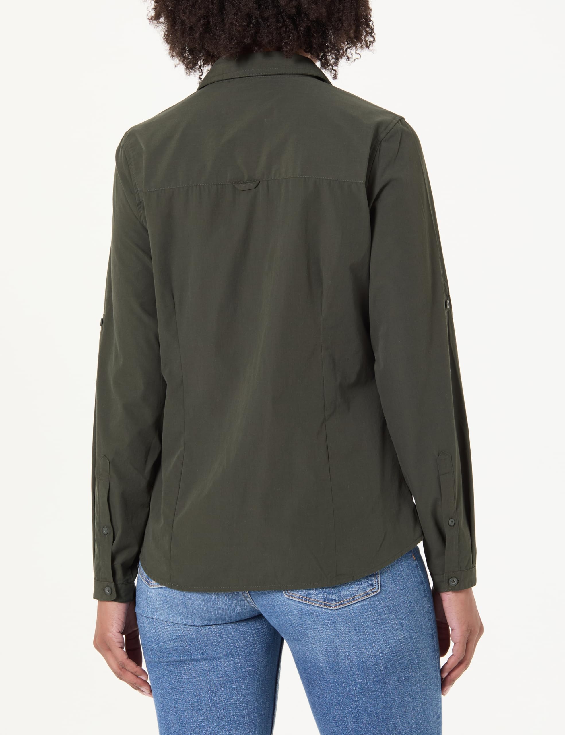 Craghoppers Expert Kiwi Chemise à Manches Longues pour Femme Bouton Bas