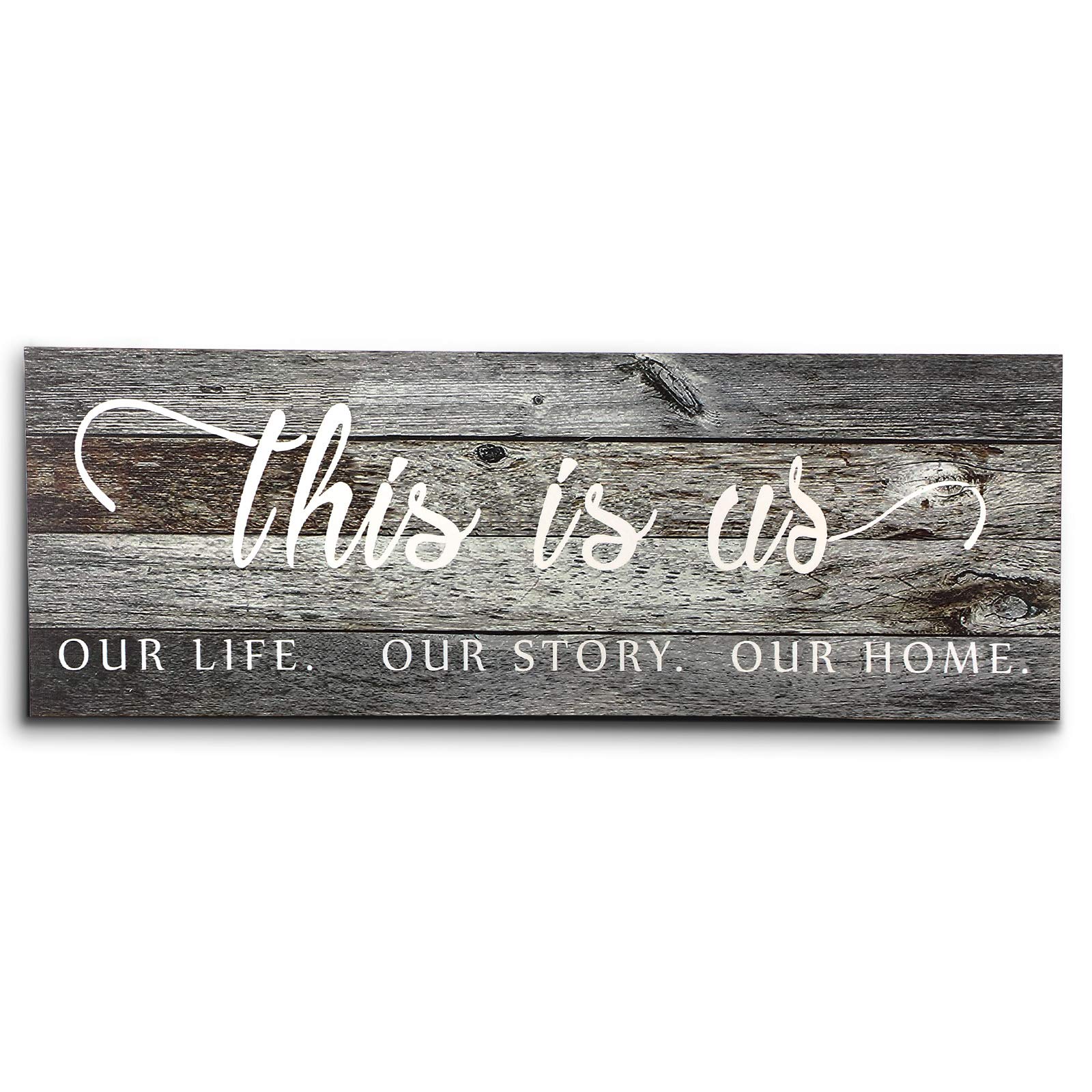 Buy Jetec This is Us Wooden Wall Sign Family Wall Plaques Inspiration