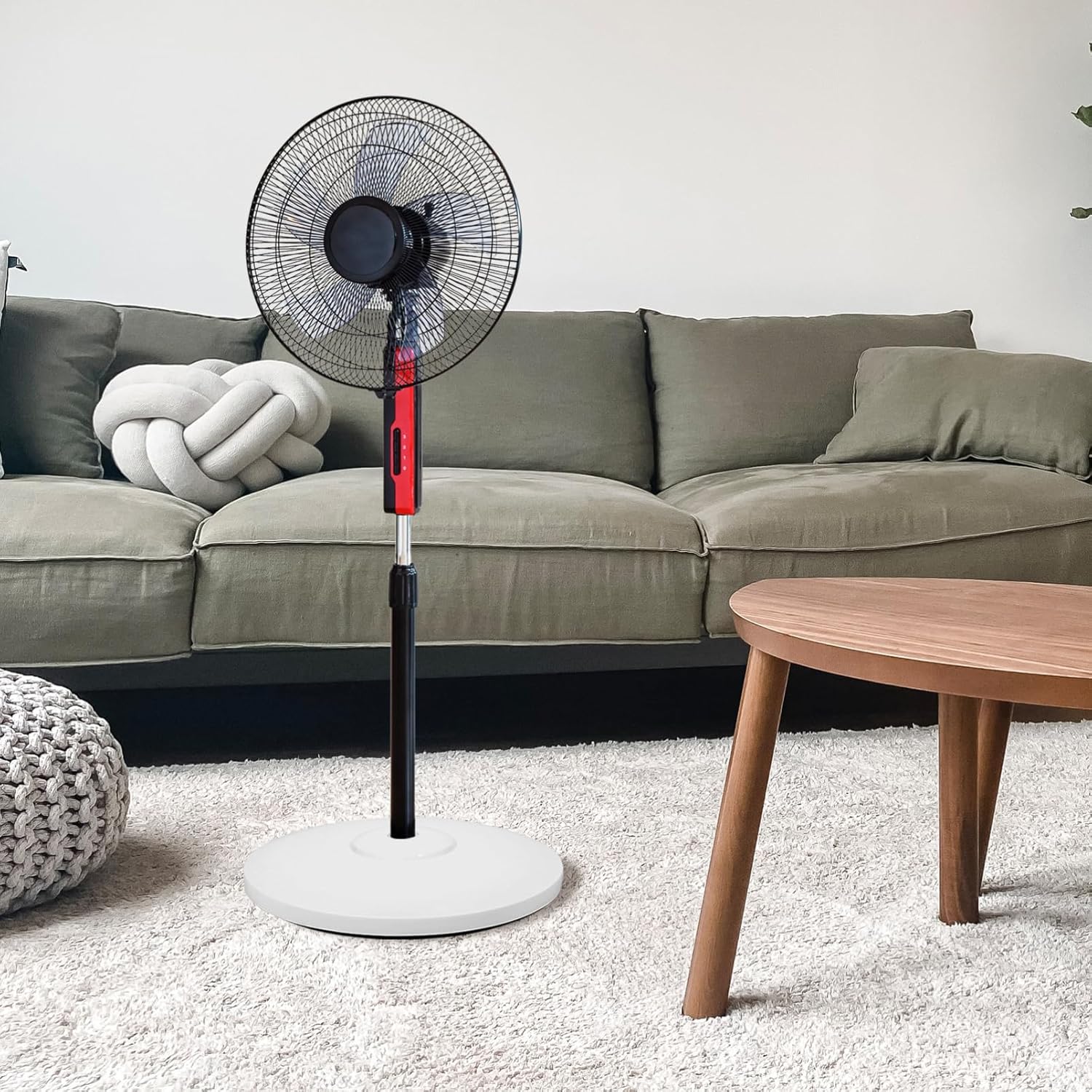 Electric Fan Pedestal Base Replacement Plastic Chassis for Floor Fans Easy to Install Compatible Models Versatile Use