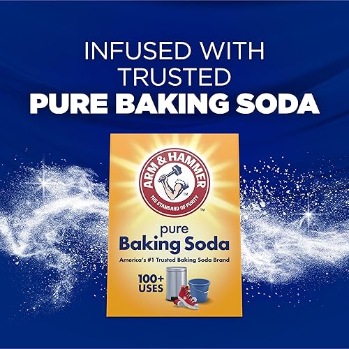 Miniatura 9 de ARM & HAMMER Deep Clean - Detergente líquido para ropa con fórmula de olor, removedor de olores de lavandería, aroma radiante, 150 onzas líquidas,