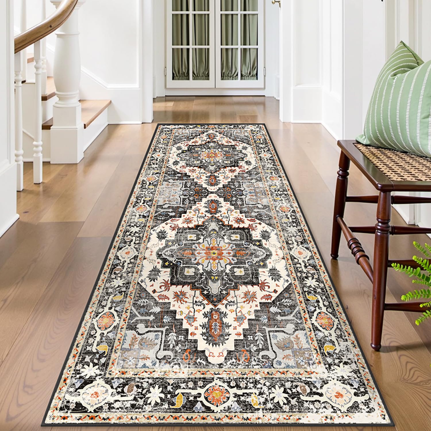 Amazon Rug Runners Amazon.com: Roseek Rug Runners for Hallways Non Slip 2x6, Kitchen Rugs ...