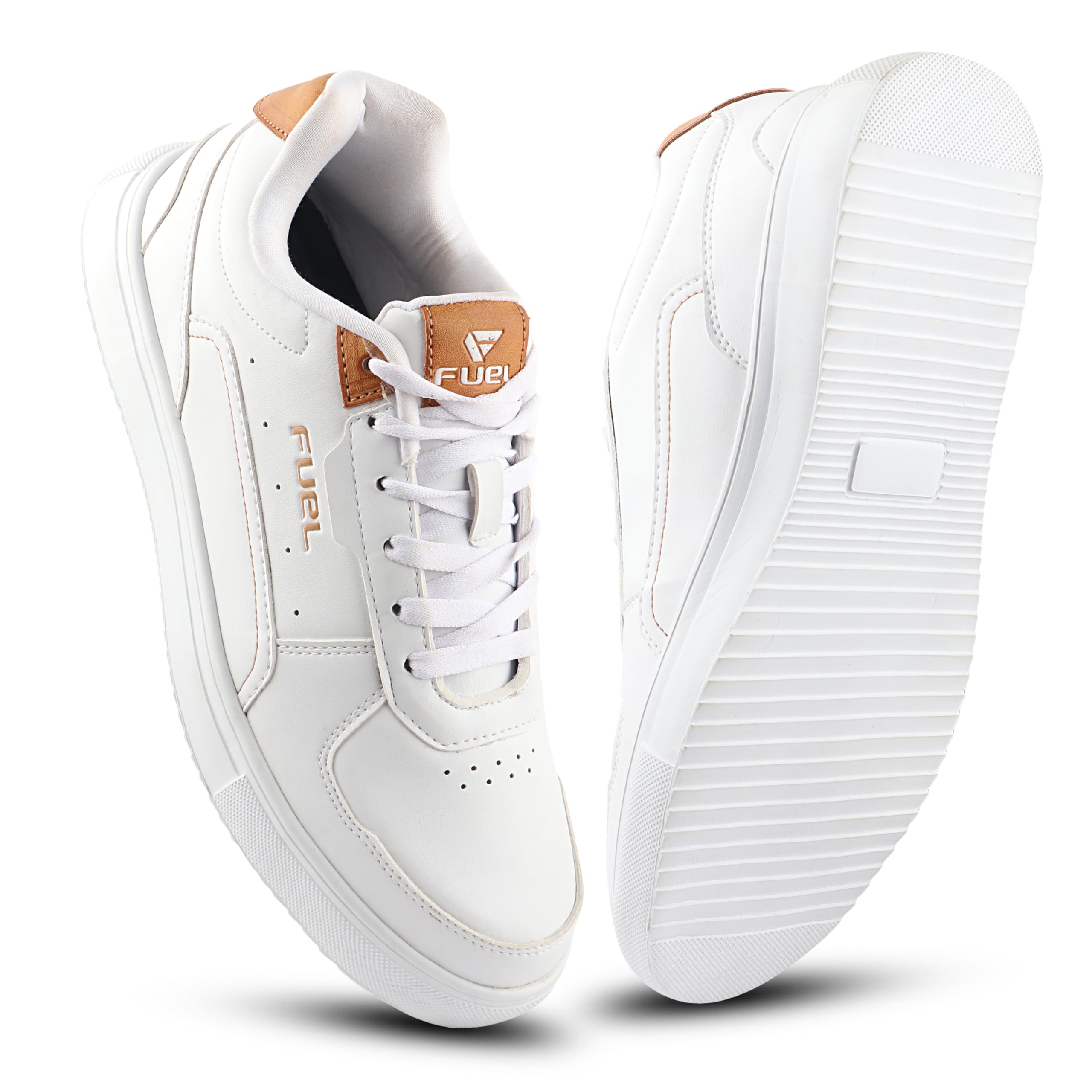 FUEL FS-01 Casual Shoes for Men, Lace-Up with Style & Comfort, Lightweight, Casual Footwear for Mens (Sizes - 6UK-10UK/India) (B0D48SV86S) Amazon Price History, Amazon Price Tracker