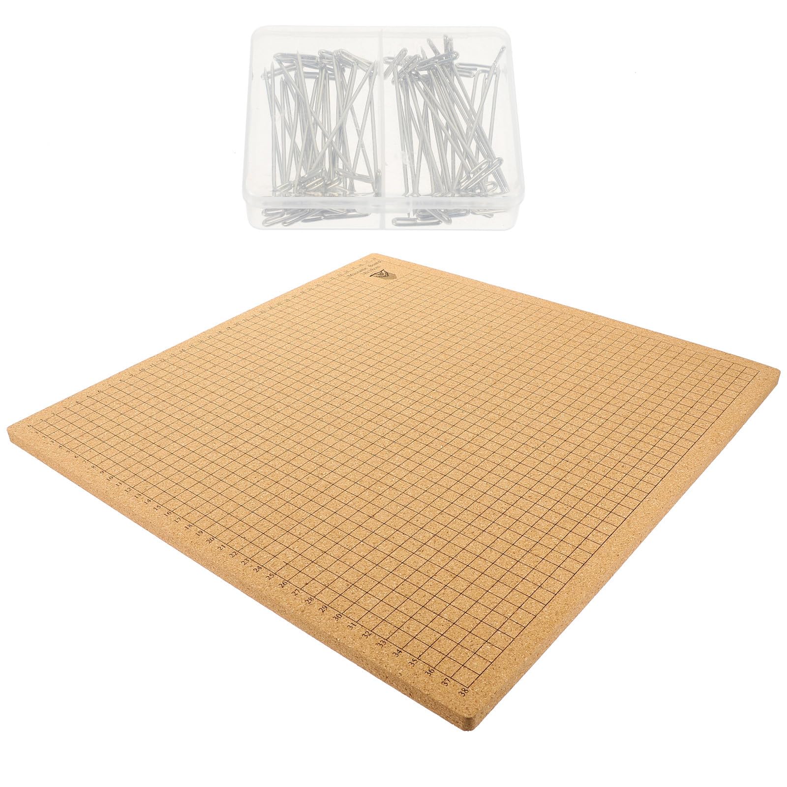 Tablero de Macramé de Rejilla para Pulseras, 1 Juego, Corcho