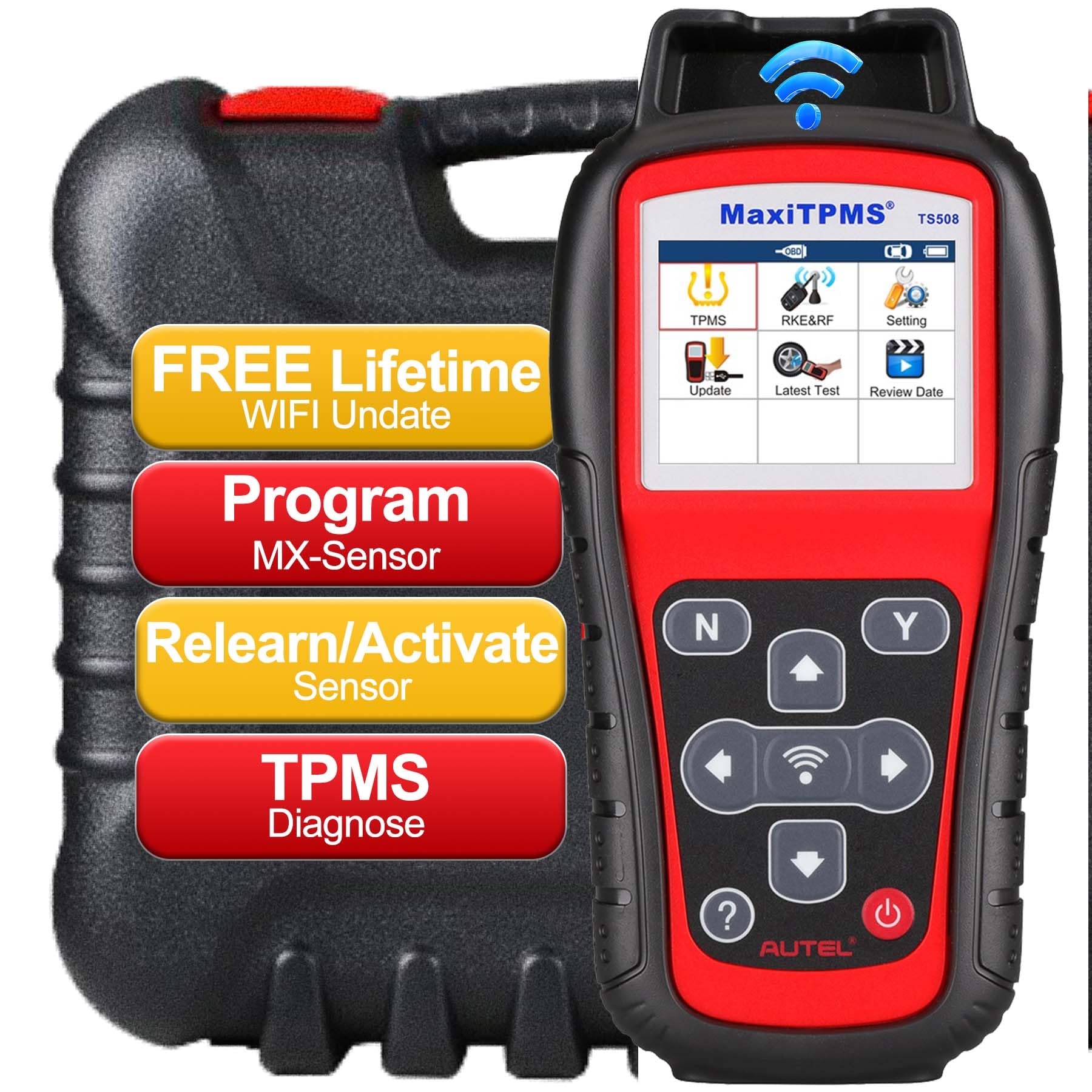 Amazon | Autel TPMSプログラミングツール MaxiTPMS TS508WF TPMSリ