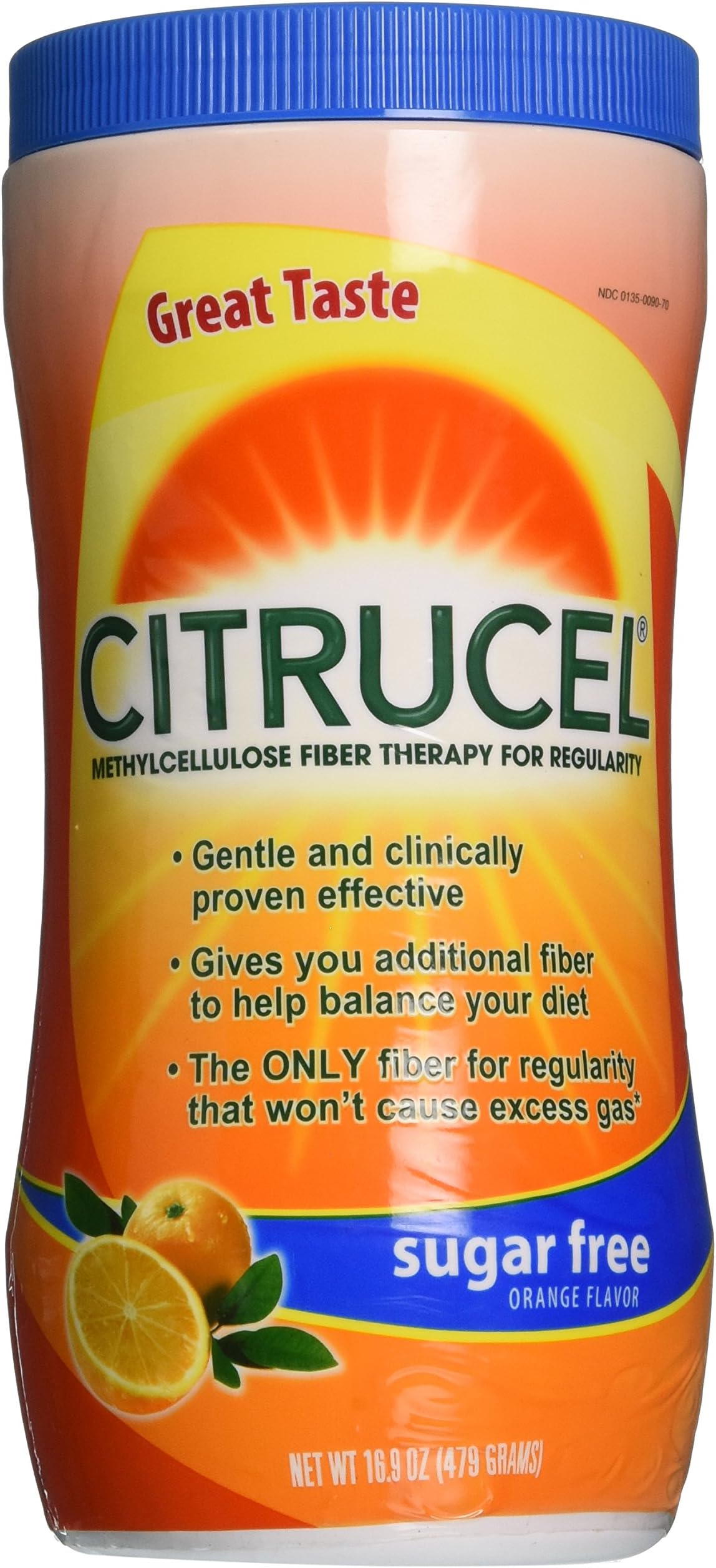 Orange Sugar Free Laxative, 16.9 oz