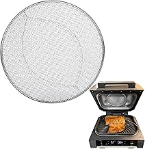 BYKITCHEN Stainless Steel Spatter Shield for Ninja Fg551 Foodi Smart XL Grill, Ninja XL Grill Accessories, Air Fryer Repla...