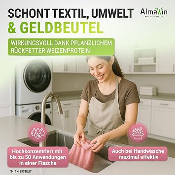 AlmaWin Organic Wool & Silk (2 x 750 ml)