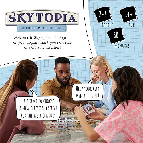 Miniatura 2 de SkyTopia Juego de mesa de estrategia Juego de estrategia para adultos y familias Juego familiar para adolescentes y adultos A partir de 14
