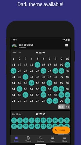DC Keno Lottery - Washington Draw Results Tickets