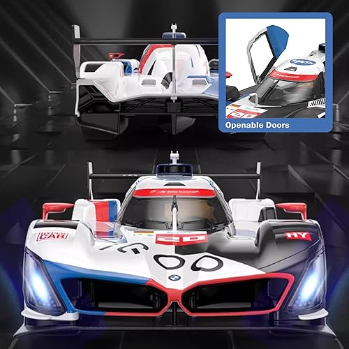 Miniatura 6 de Voltz Toys Coche RC Le Mans a escala 114 con licencia Le Mans Series a control remoto, modelo de auto de juguete para niños y adultos con puertas