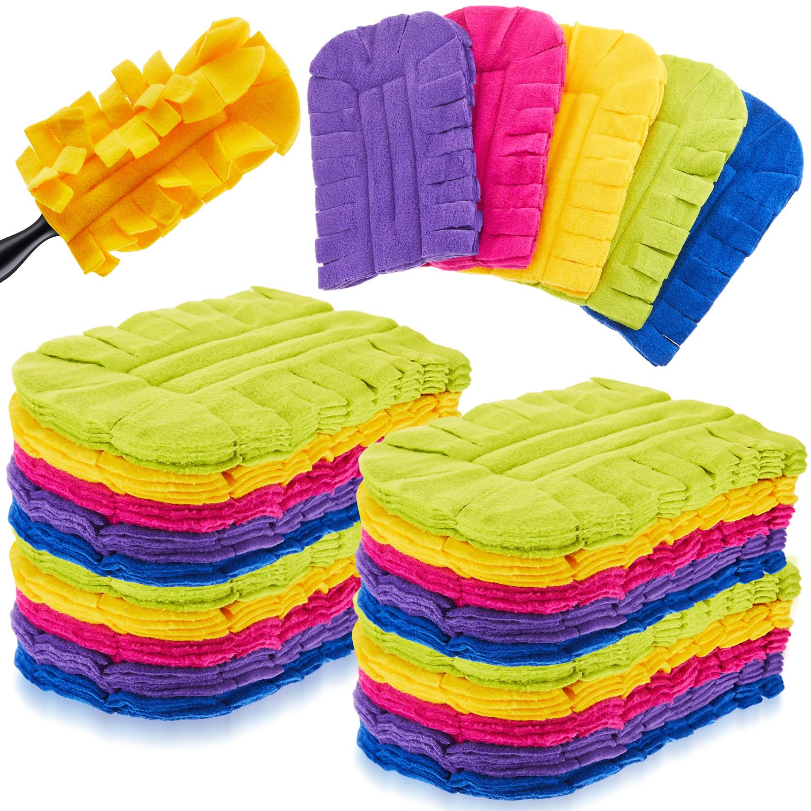40 Pcs Reusable Duster Refills Washable Pads, Dark Color