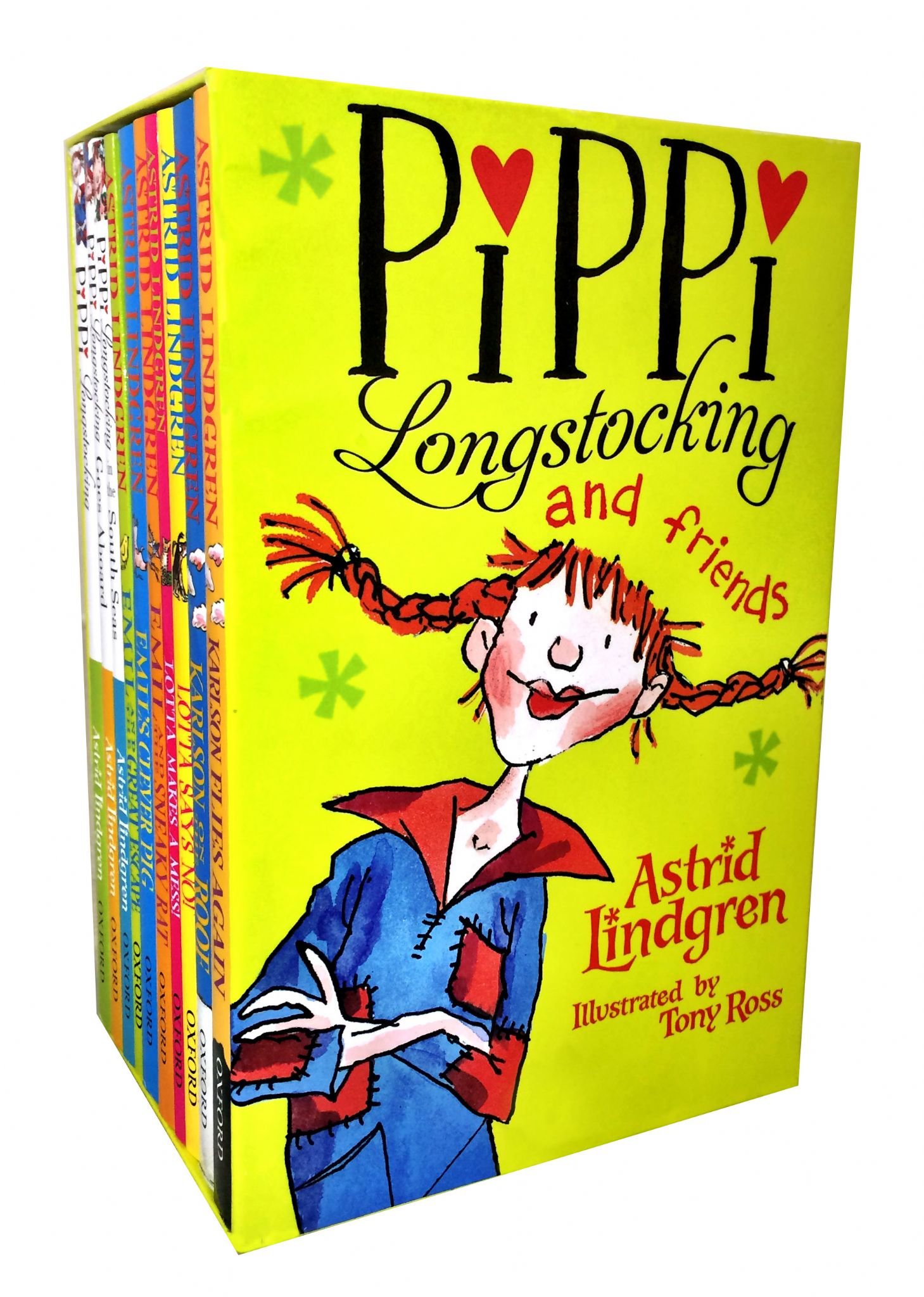 Pippi Longstocking 10 Illustrated Books Box Set Collection RRP 52.90 by Astr... Paperback – January 1, 2012