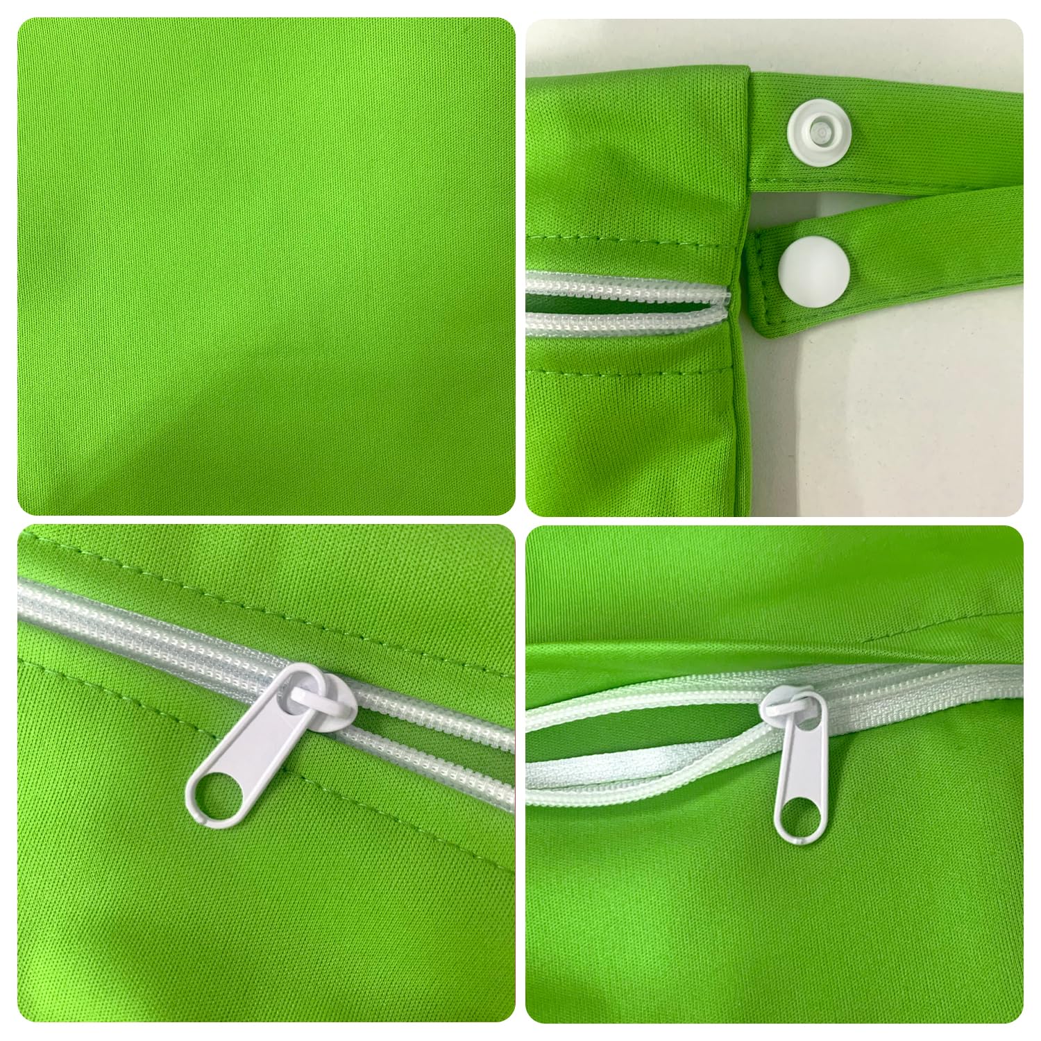 MEMOFYND Sacchetti Impermeabili 30x36 cm per Pannolini, Cosmetici, Viaggi e Nuoto