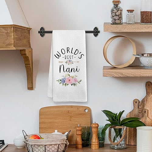 Miniatura 2 de Regalos Nani para abuela india de nietos, nietos, nietos, día de la madre, Navidad, cumpleaños, toallas de cocina, regalos para abuela, el mejor