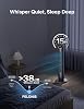 PELONIS Kule Fan, Uzaktan Kumanda, 38dB Fısıltı Sessizliği, 5 Hız Kademesi ve 4 Mod, LED Ekran, 15h Zamanlayıcı, 90° Salınım