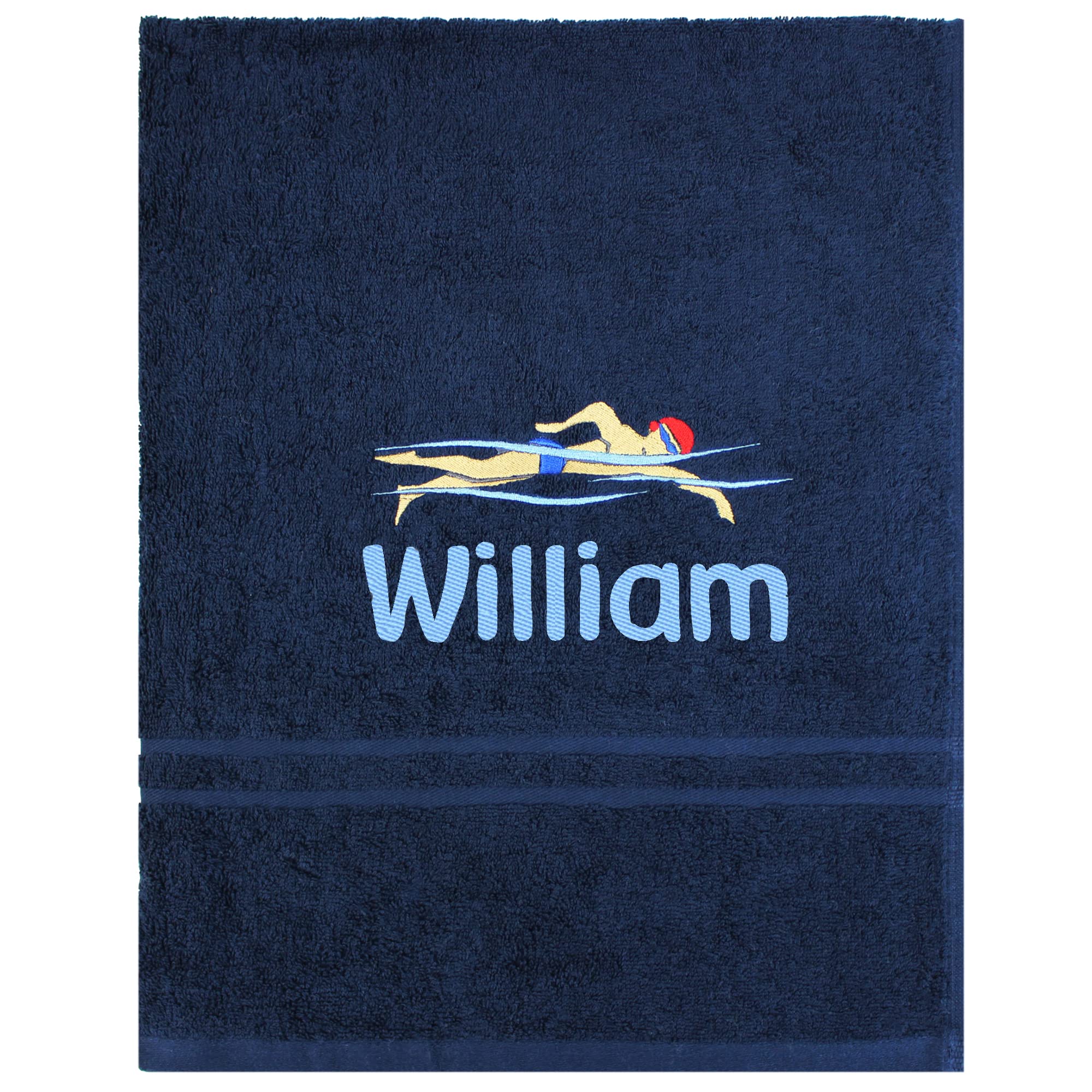 TeddyTs Personalised Navy Children's Swimming Towel