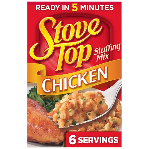 Stove Top Stuffing Mix, 1 Box, for Dinner Sides and